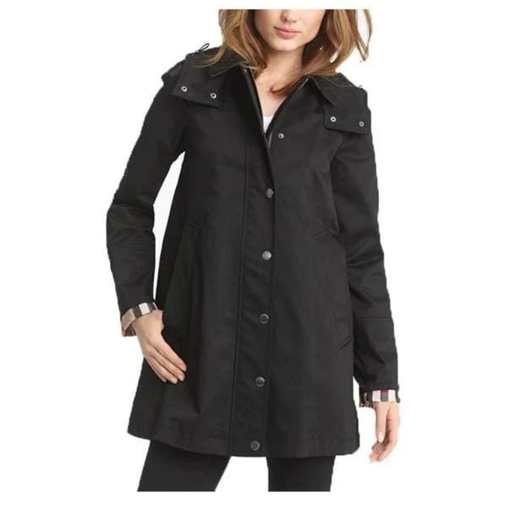 Burberry Bowpark raincoat with wool liner sz 6